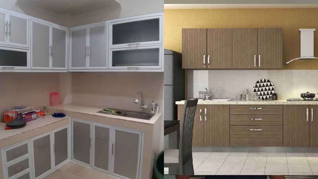 Anggaran Upah Buat Kabinet Dapur di Malaysia 4 perbedaan antara kabinet custom dan ready-made