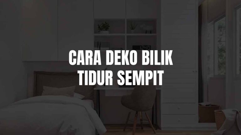 Panduan Cara Deko Bilik Tidur Sempit Terkini 6 cara deko bilik tidur sempit