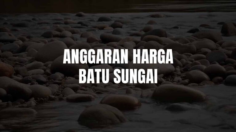 harga batu sungai