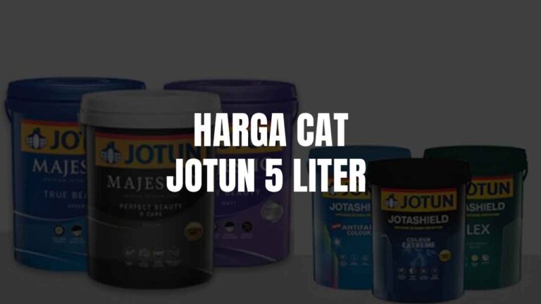 harga cat jotun 5 liter