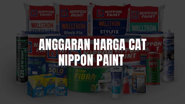 harga cat nippon paint