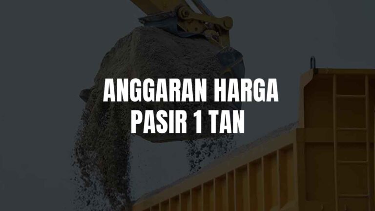 harga pasir 1 tan