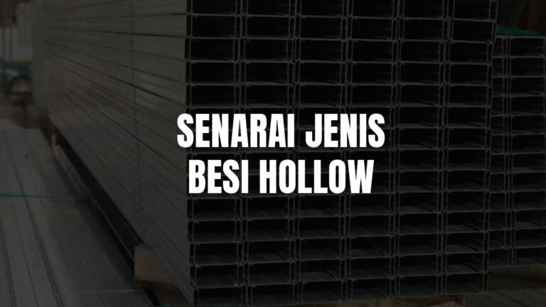 jenis besi hollow