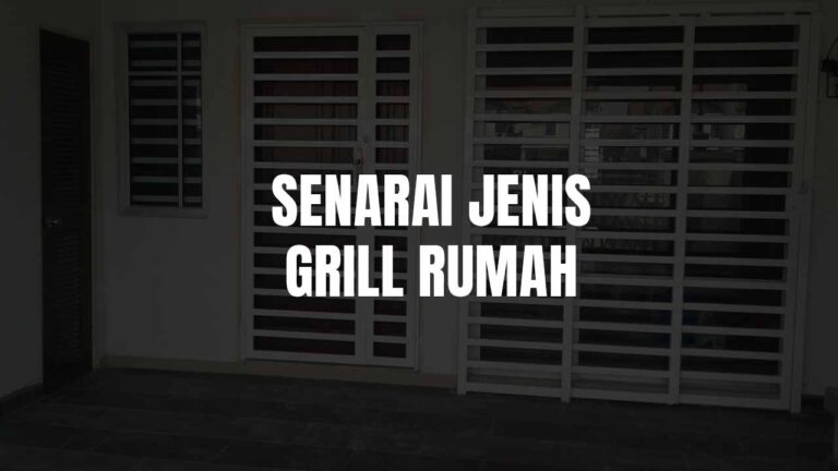 jenis grill rumah