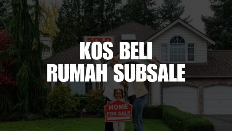 kos beli rumah subsale