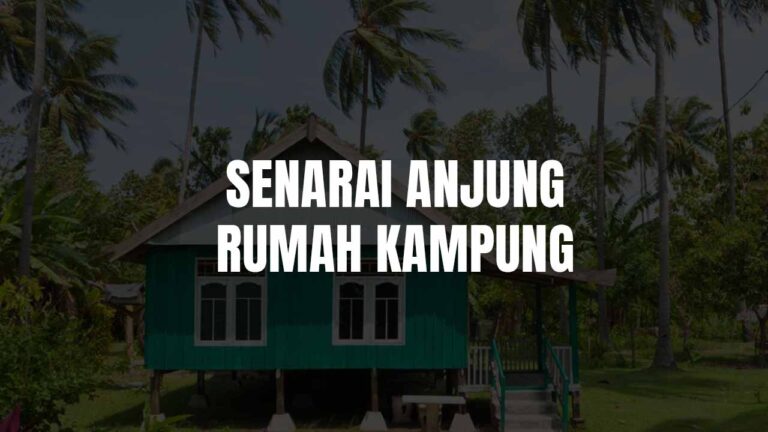 Anjung Rumah Kampung: Warisan Seni Bina Melayu yang Sarat Makna 2 anjung rumah kampung