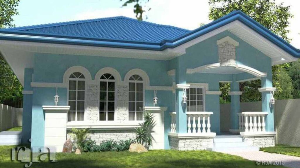 Cat Luar Rumah Warna Biru Muda: Inspirasi, Tips & Kombinasi Terbaik untuk Rumah Sejuk dan Elegan 3 inspirasi desain rumah menggunakan cat luar warna biru muda