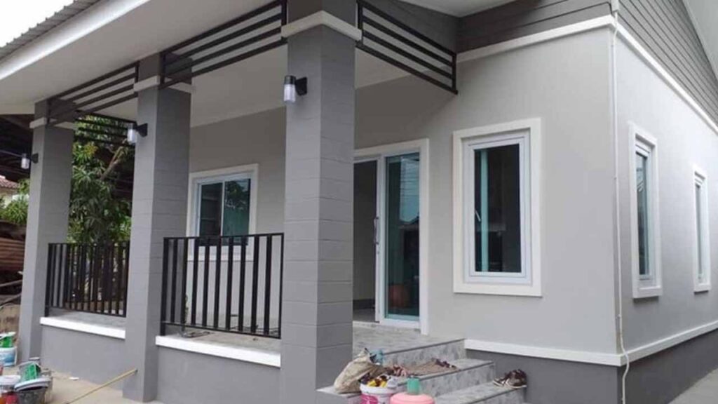 Idea Cat Luar Rumah Warna Kelabu yang Moden dan Elegan 3 idea kreatif rekaan rumah guna warna kelabu