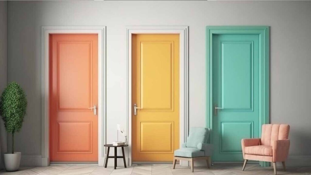 Inspirasi Warna Pintu Bilik: Pilihan Warna Cat Pintu Bilik Tidur Moden & Cantik 2 idea kreatif warna cat pintu bilik tidur