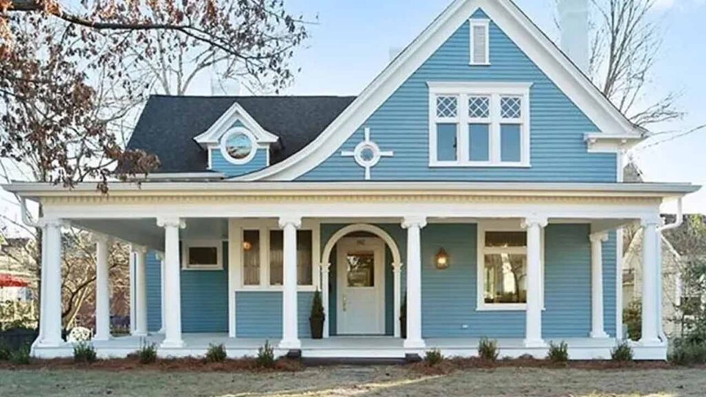 Cat Luar Rumah Warna Biru Muda: Inspirasi, Tips & Kombinasi Terbaik untuk Rumah Sejuk dan Elegan 2 faedah cat luar rumah warna biru muda