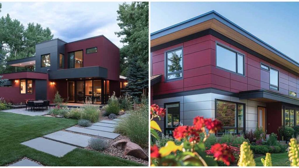 Inspirasi Cat Luar Rumah Warna Maroon yang Elegan dan Terkini 1 faedah warna maroon untuk cat luar rumah