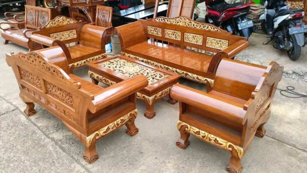 Inspirasi Warna Kerusi Jati yang Bagus untuk Ruang Tamu Elegan 1 faedah dan kelebihan warna kursi jati dalam rekabentuk dalaman