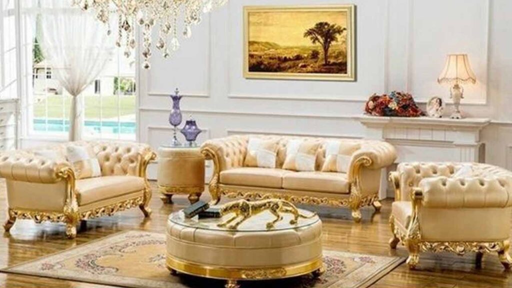 Panduan Memilih Warna Kerusi Sofa yang Bagus dan Minimalis untuk Rumah Anda 4 warna kerusi sofa gold