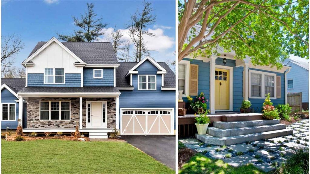 Cat Luar Rumah Warna Biru Muda: Inspirasi, Tips & Kombinasi Terbaik untuk Rumah Sejuk dan Elegan 4 kombinasi warna ideal dengan biru muda untuk luar rumah
