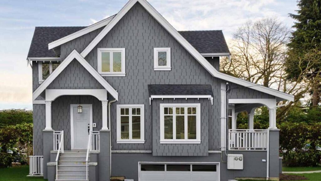 Idea Cat Luar Rumah Warna Kelabu yang Moden dan Elegan 2 mencocokkan warna kelabu sesuai untuk rumah di malaysia