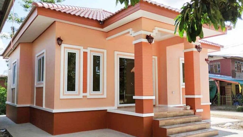 Inspirasi Cat Luar Rumah Warna Peach: Tampil Elegan dan Hangat 3 panduan memilih warna peach yang sesuai