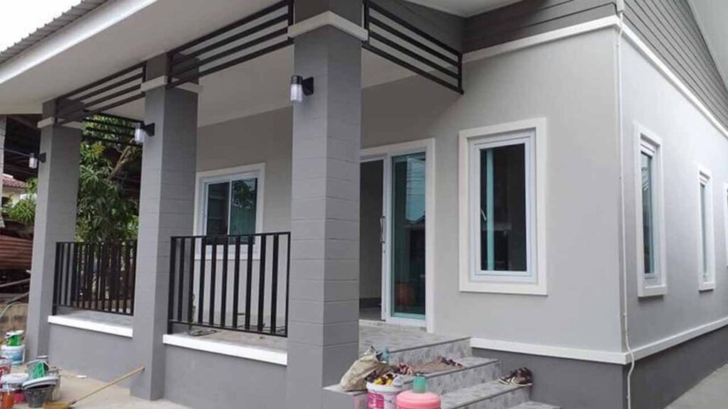 Cat Luar Rumah Warna Kelabu dan Putih: Inspirasi, Tips, dan Kombinasi Terbaik 3 pilihan tona kelabu yang sesuai