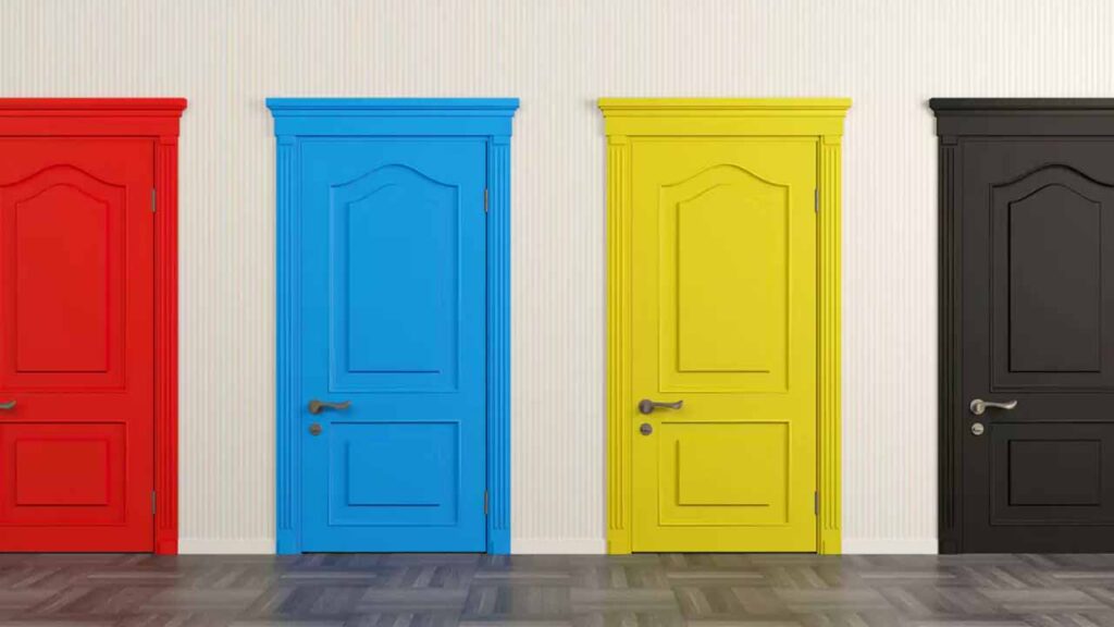 10 Inspirasi Warna Pintu Rumah yang Cantik, Modern & Pembawa Hoki 2 pelbagai tips pilihan warna pintu rumah modern