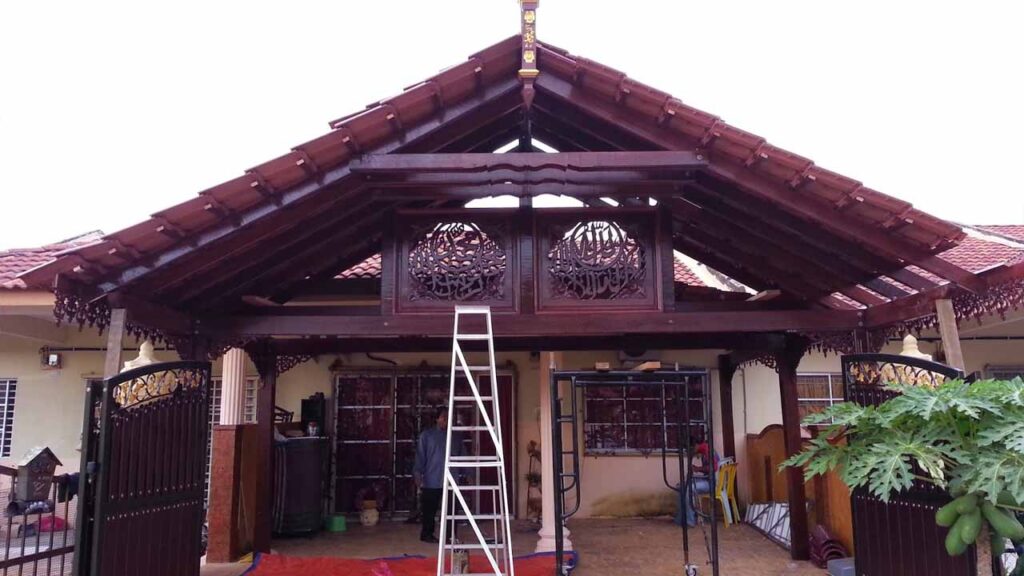 Anjung Rumah Kayu: Fungsi, Warisan dan Inspirasi Reka Bentuk Melayu 4 desain tradisional anjung rumah kayu
