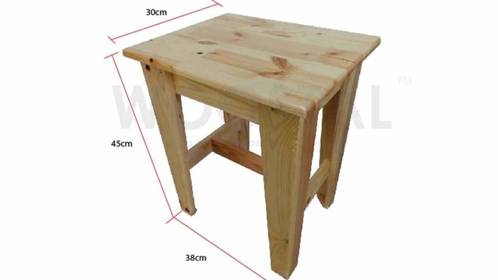 Saiz Kerusi Kayu Pallet: Panduan Lengkap Ukuran & Inspirasi DIY 3 ukuran saiz kerusi kayu pallet standard