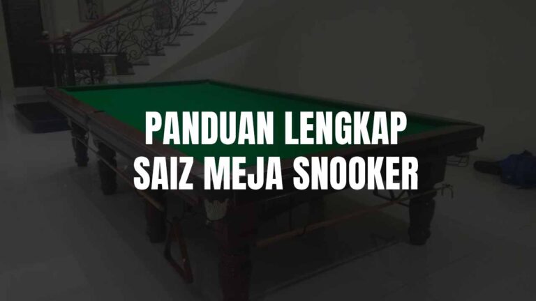 saiz meja snooker