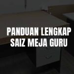 size meja guru