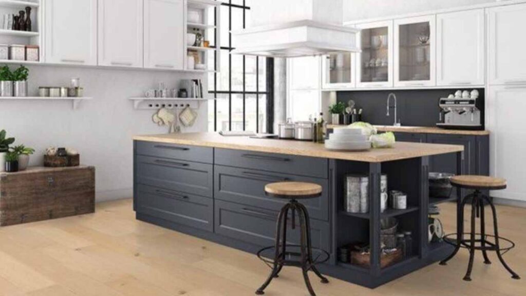 Inspirasi Warna Lantai Dapur Yang Estetik dan Praktikal untuk Rumah di Malaysia 3 cara menggabungkan warna lantai dengan elemen dapur lain