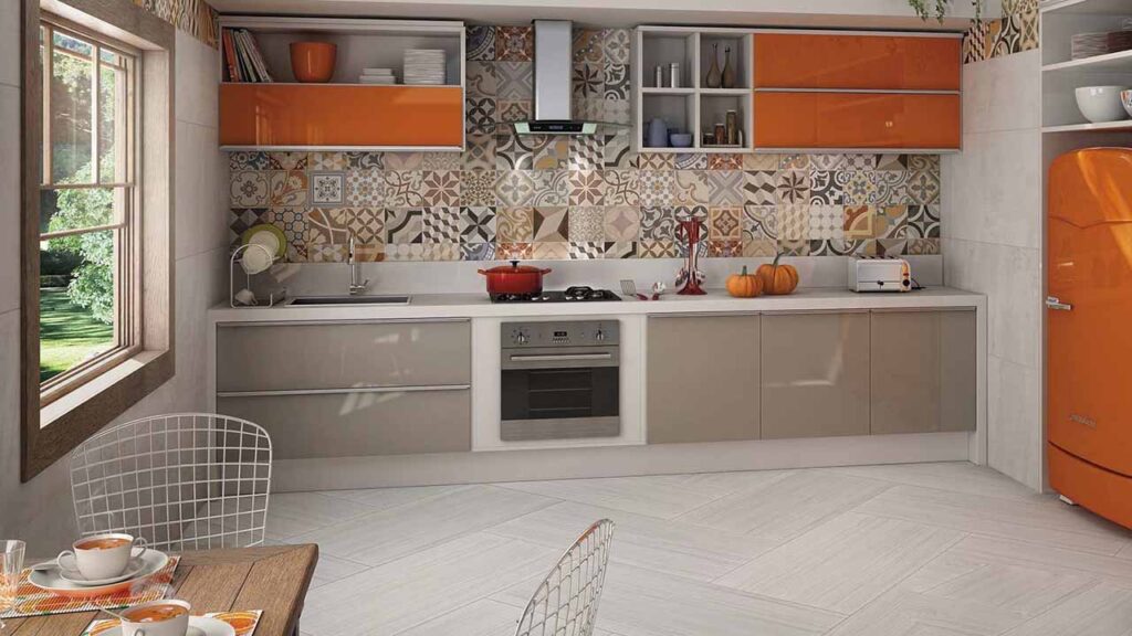 Panduan Memilih Warna Mozek Dapur yang Sesuai untuk Rumah Anda 5 tips menggabungkan warna mozek dengan elemen dapur lain