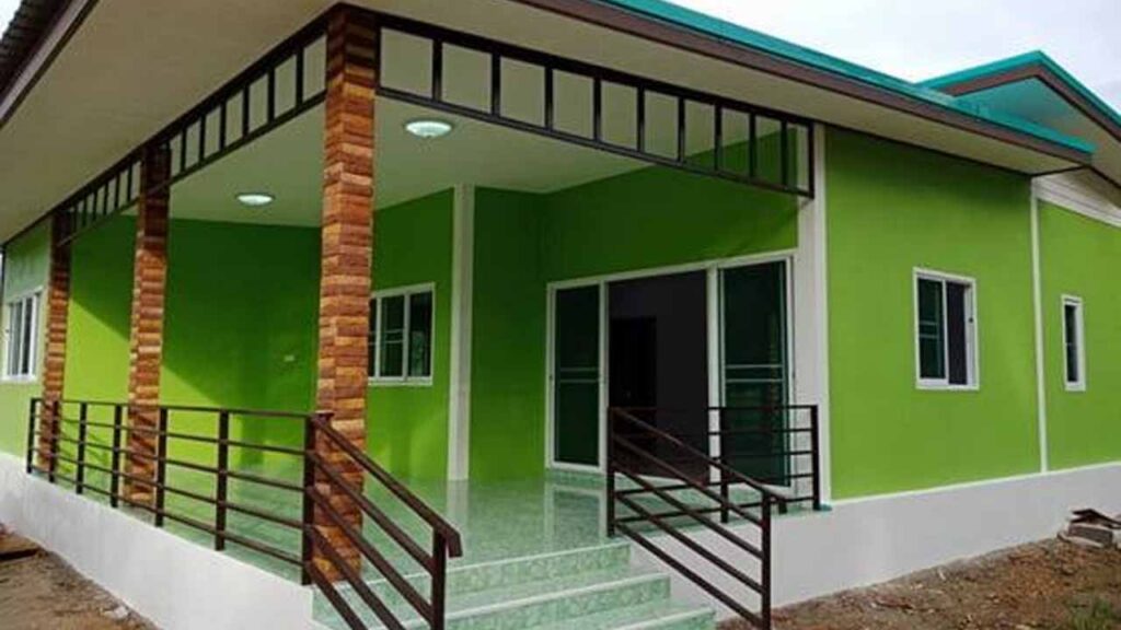 Inspirasi Cat Luar Rumah Warna Hijau yang Sejuk dan Menawan 5 panduan cara mengecat rumah sendiri di cuaca lembap