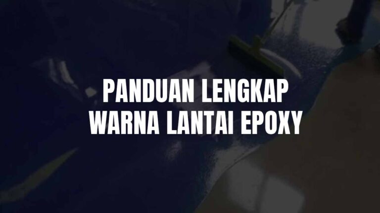 warna lantai epoxy