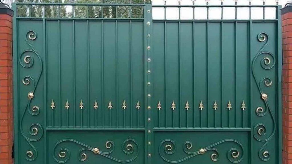 Warna Pintu Pagar Besi Rumah Terkini: Inspirasi & Tips Pilih Warna Cat Paling Sesuai 1 penyebab kenapa warna pintu pagar rumah itu penting