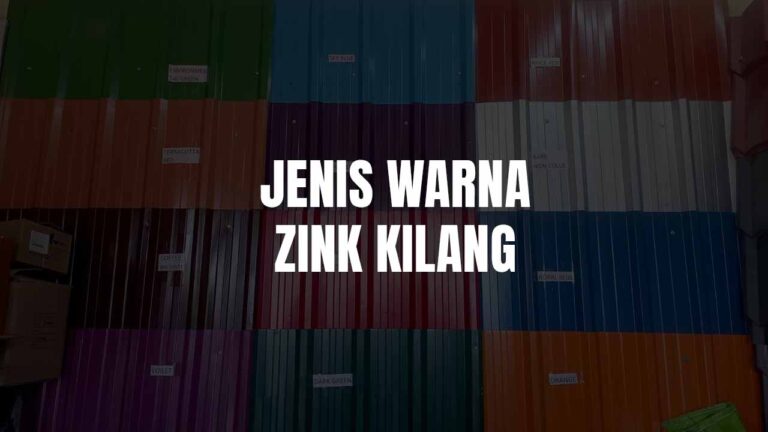 warna zink kilang
