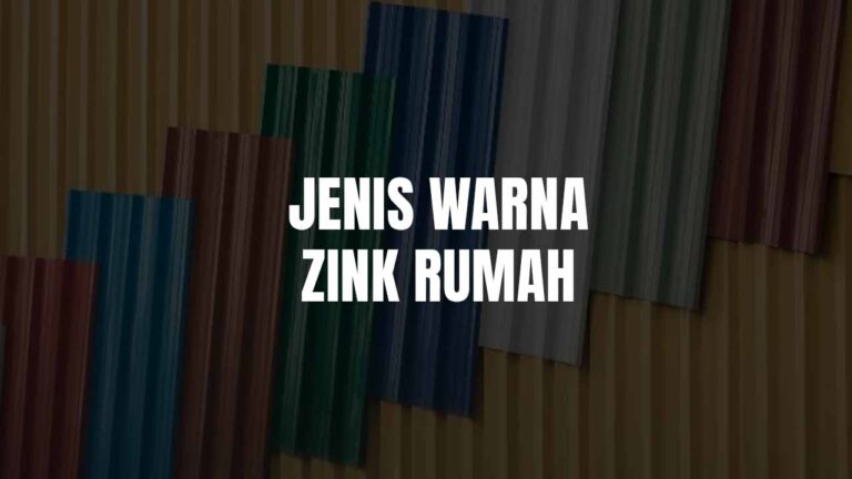 warna zink rumah